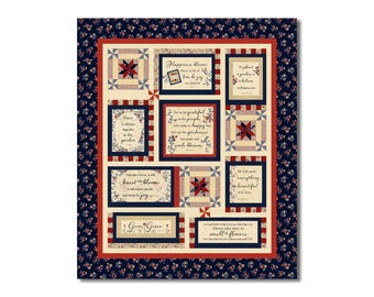 Wing & a Prayer Designs - Victory Garden - Grow in Grace Quilt Kit!