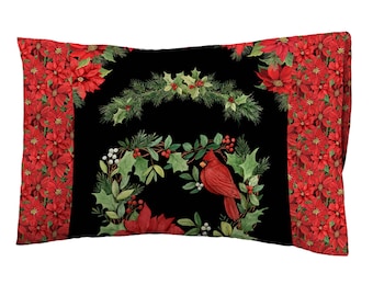 Wilmington - Season of Heart - Panel Pillowcase Kit - for Queen-size Pillow!