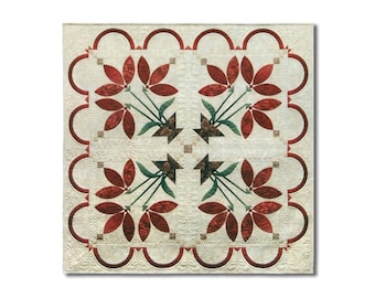 Random Flowers Quilt Kit