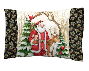 Winter Forest - Panel Pillowcase Kit - Queen!