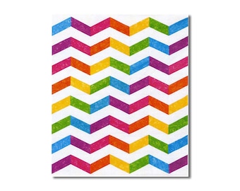 Echo X-Blocks Wall or Baby Quilt Kit with Backing included!