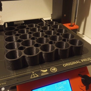 Archivo STL de portapinzas ER32: Almacenamiento de impresión 3D (Descarga digital)