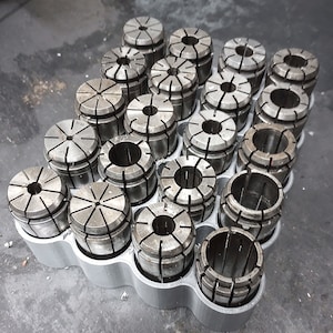 TG100 / PG100 Collet Rack /Tray STL file for 3D printing