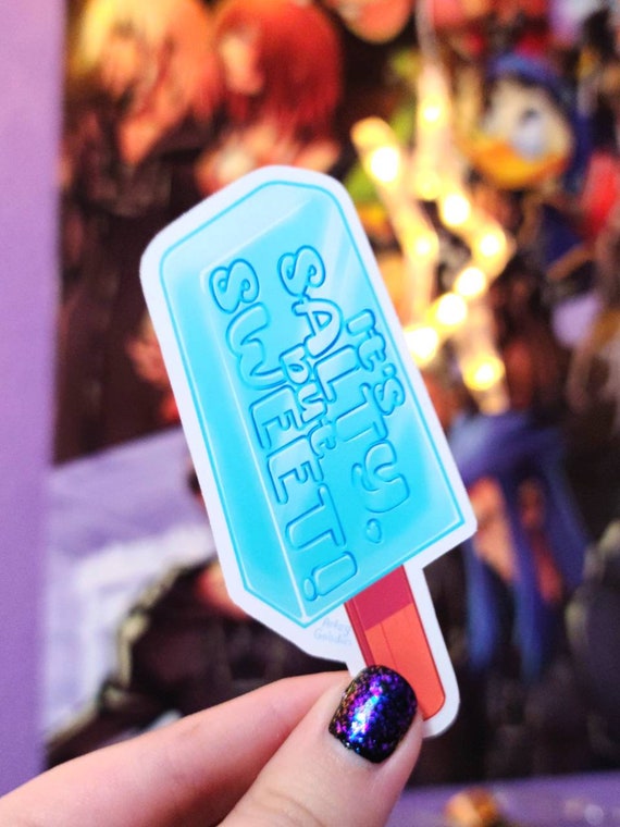 Sea Salt Ice Cream Kingdom Hearts Roxas Salty But Sweet Etsy