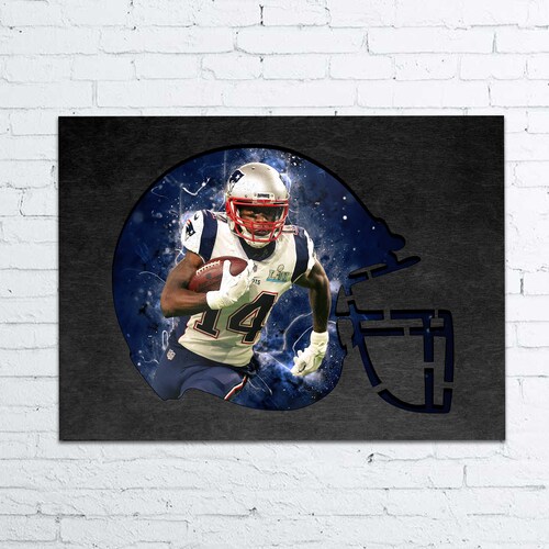 American football gifts, rugby poster print, sport wall art, football player sign, boy room decor, christmas shops boyfriend gift, gift for him
