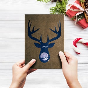 Holz Weihnachten Hirsch Bild Weihnachten Hirsch Dekor Weihnachten Hirsch Zeichen Weihnachten Hirsch Kunst 2020 Geschenk moderne Wohnkultur Wand Kunstdrucke