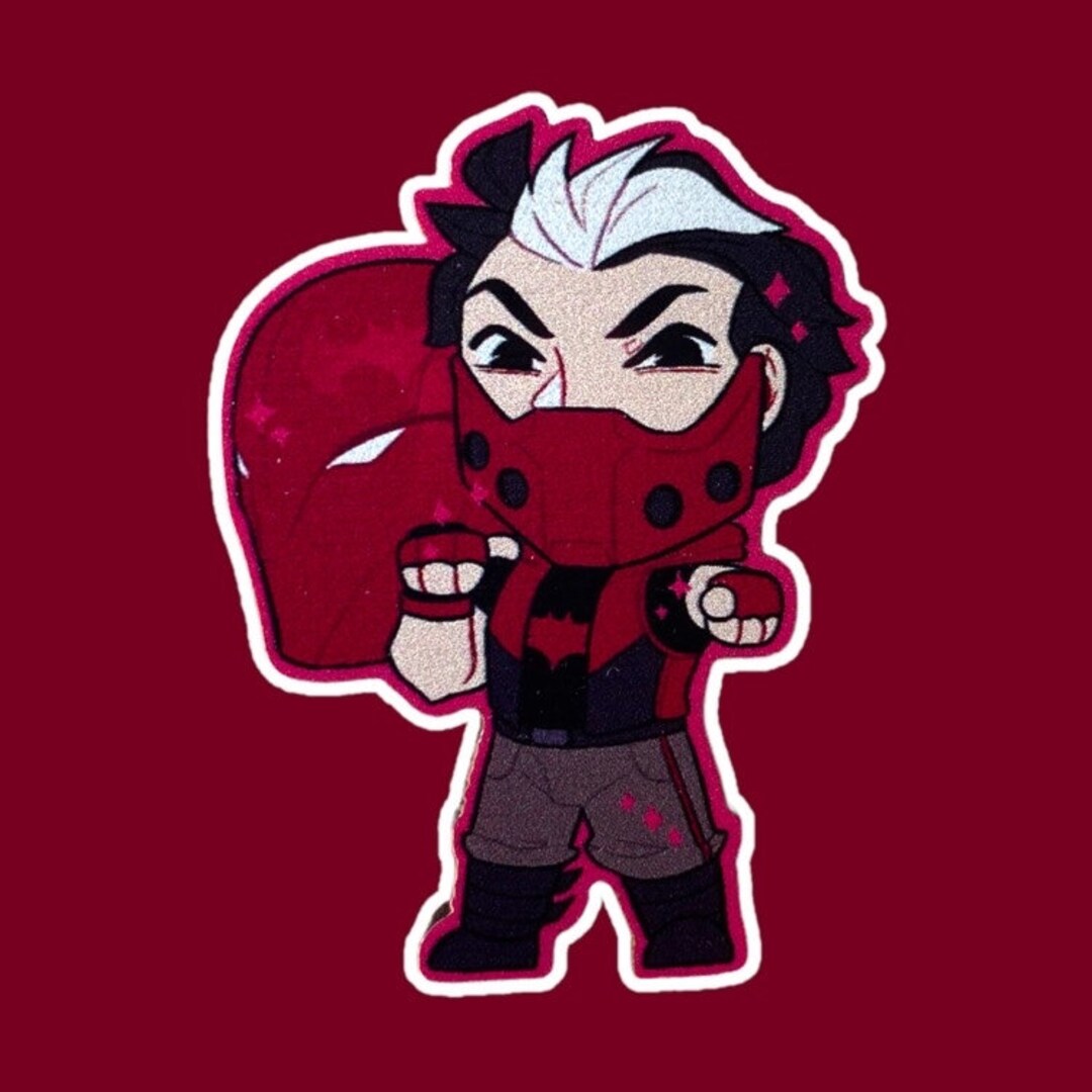 Wooden Pin - Ruby - Etsy