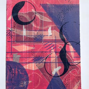 The City art prints using Lithograph and Monoprint techniques.