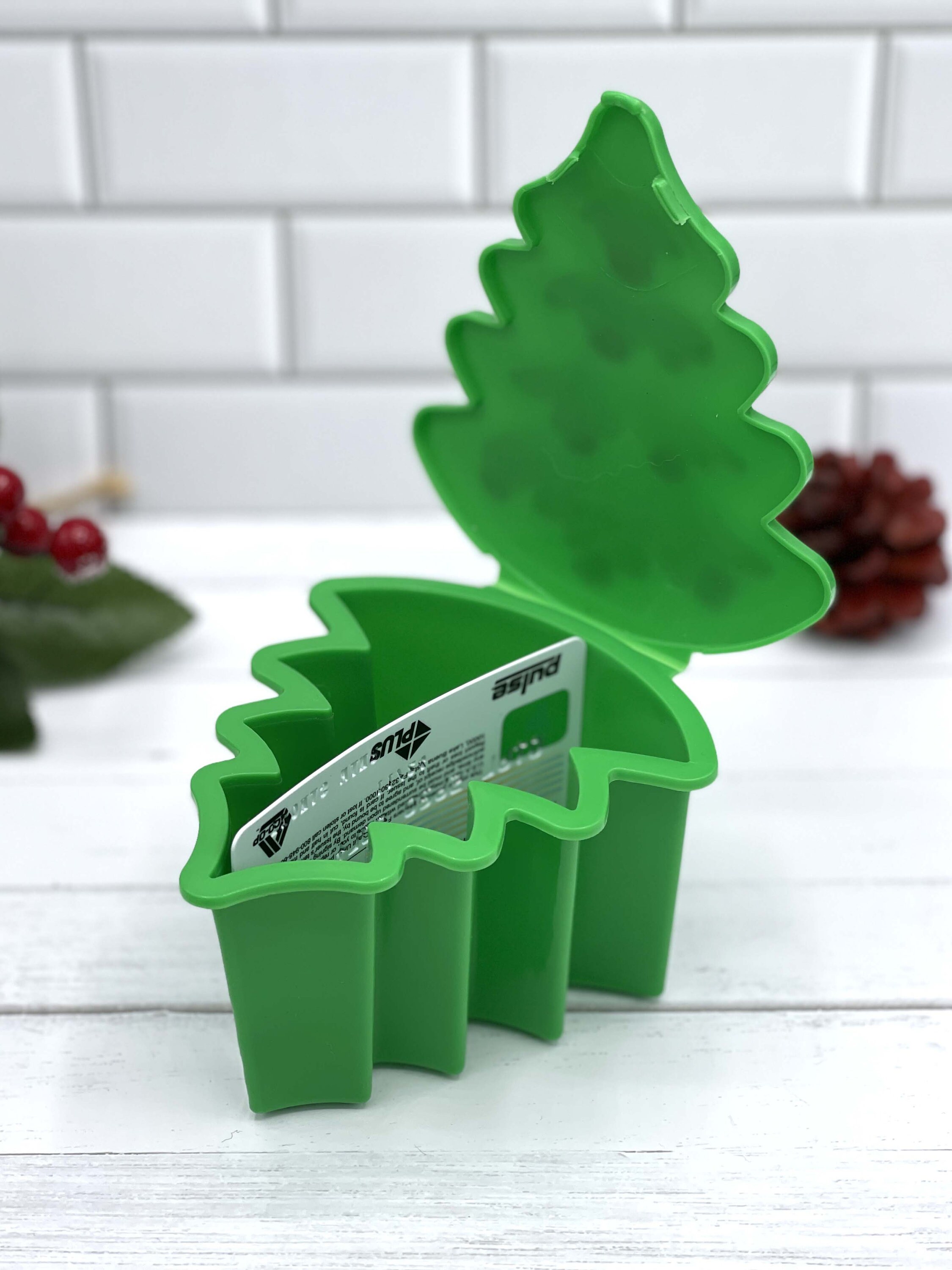 Christmas Tree Containers Set of 3 Holiday Gift Containers Etsy