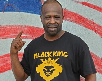 Black King Mens Tee