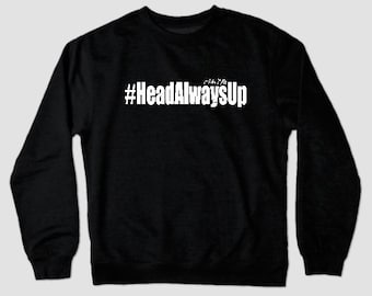 HeadAlwaysUp Mens Longsleeve (Unisex) T shirts