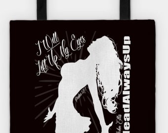 I Will Lift Up My Eyes Womens Handbag / Tote