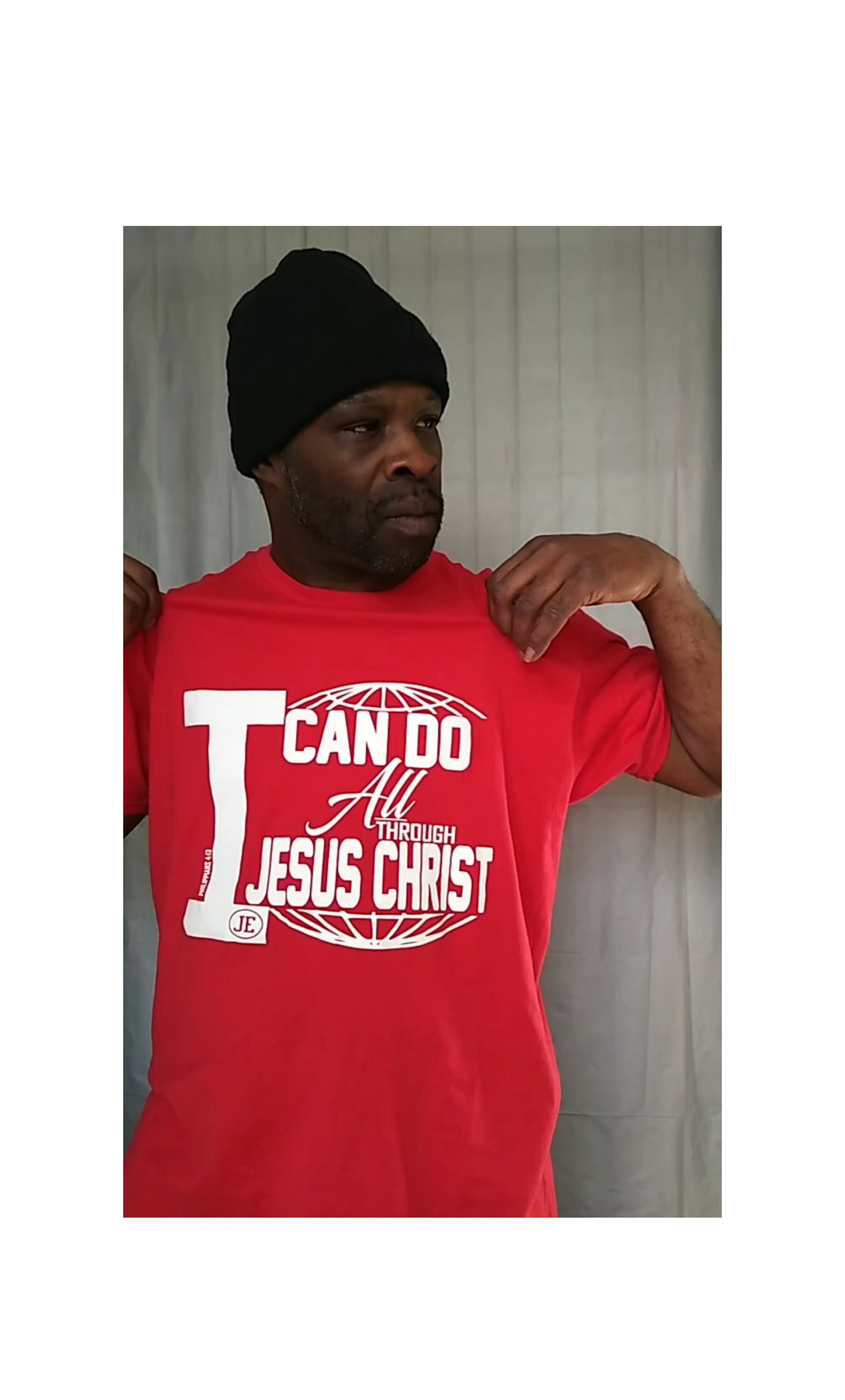 I Can Do All Through Jesus Christ Mens Unisex Christian Tshirts Faith
