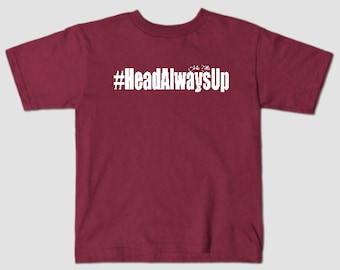 HeadAlwaysUp Kids T-shirt (Unisex)