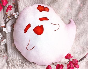 Hu Tao Ghost Pillow, Genshin Impact, 30cm  | 11.8", pillowcase only, velvet fabric, washable, Japan, Anime, Dakimakura