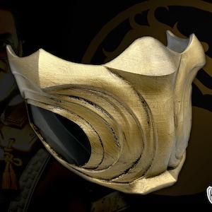 Scorpion Mask Face Shell - Mortal Kombat 1