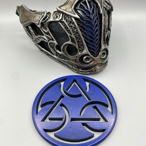 Mortal Kombat Lin Kuei Medallion Painted
