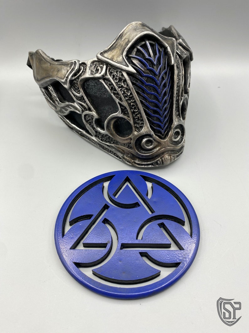 Mortal Kombat Lin Kuei Medallion Painted