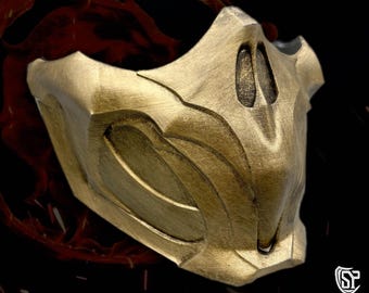 Carcasa facial de la máscara de escorpión - MK11