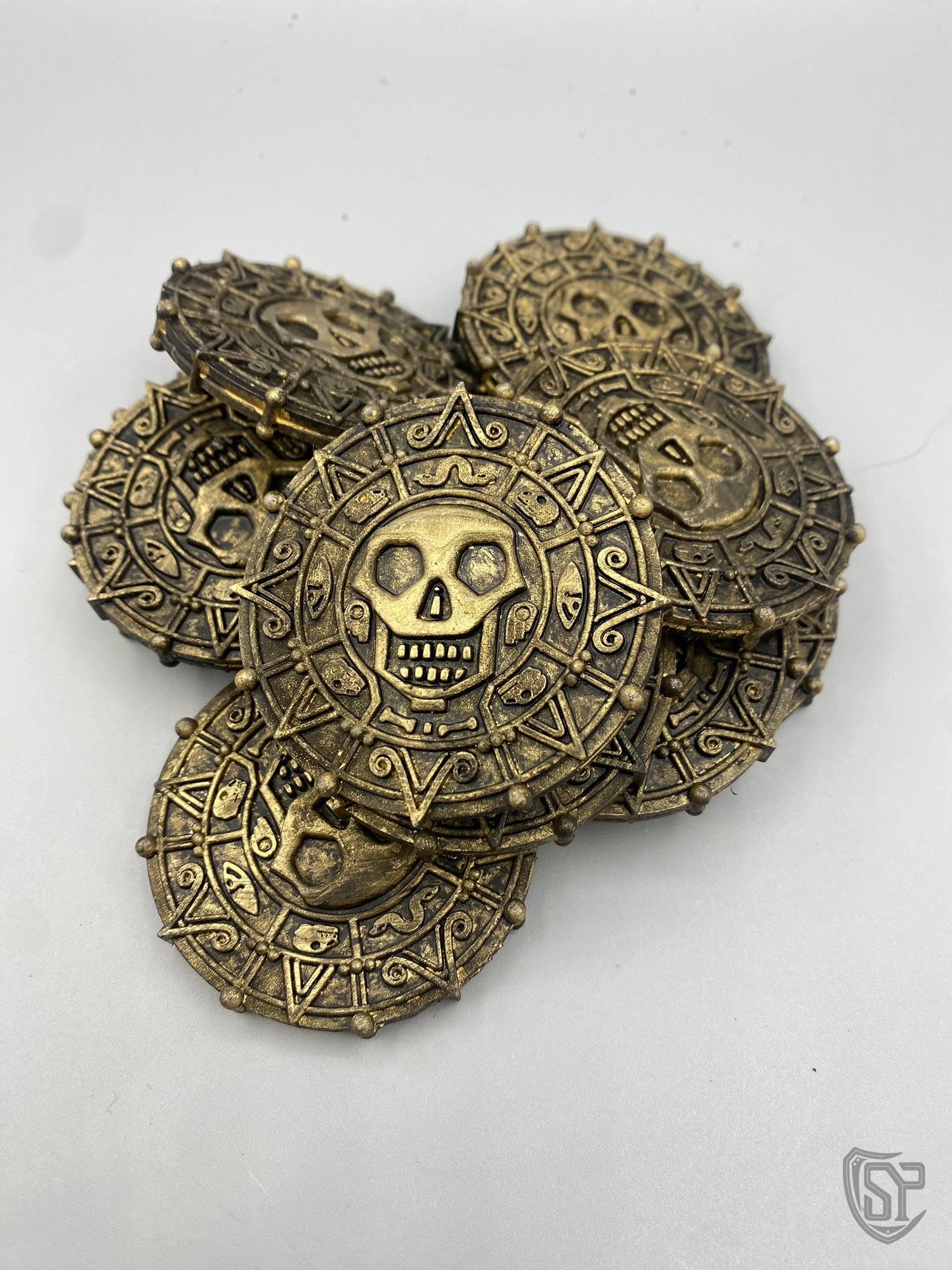 呪われた宝物アステカの金貨 - Etsy 日本