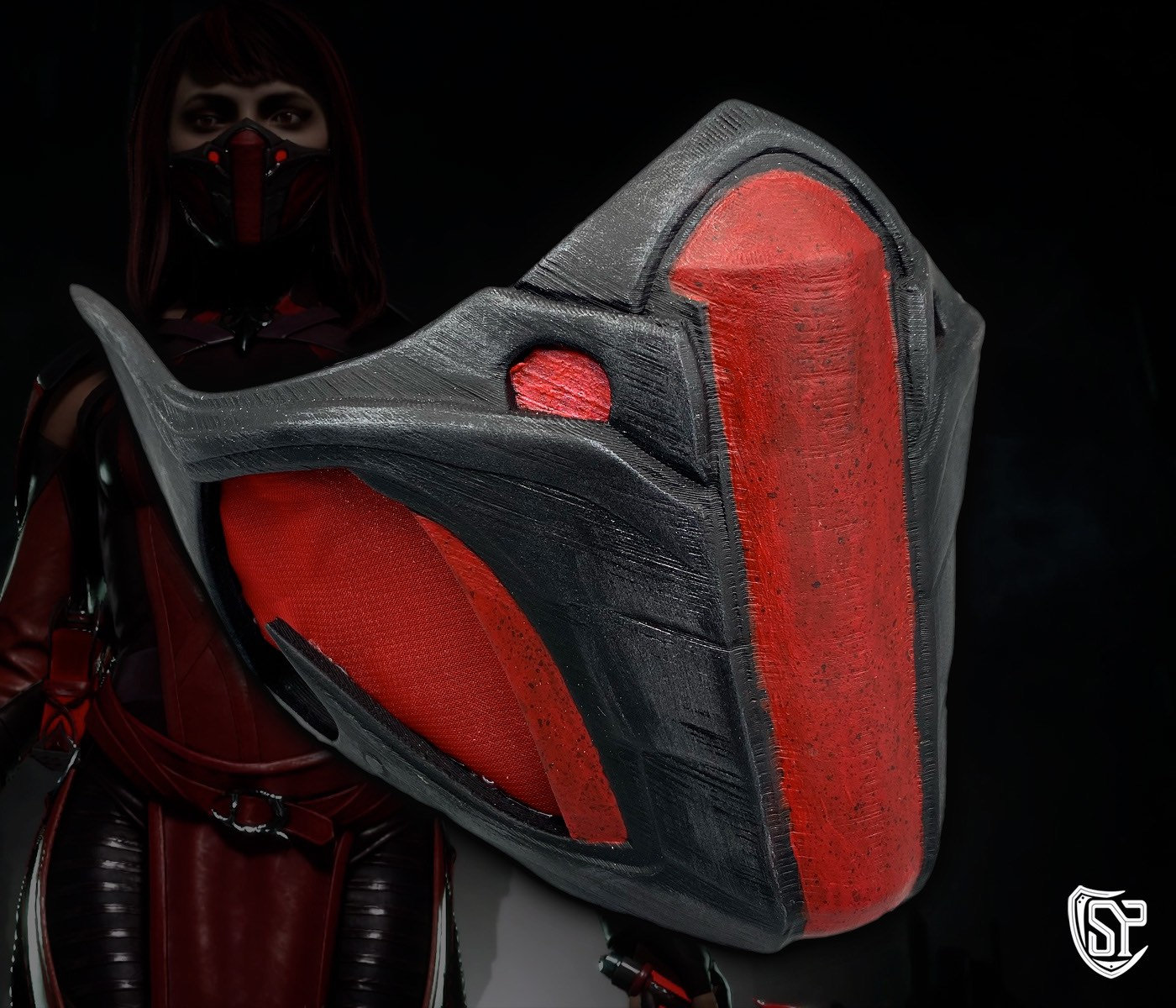 Máscara Para Cosplay De Mortal Kombat Scorpion Sub-zero | Cuotas Sin