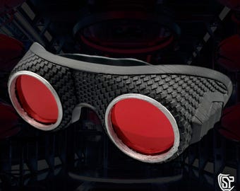 Dr Robotnik Goggles - Eggman Cosplay Glasses