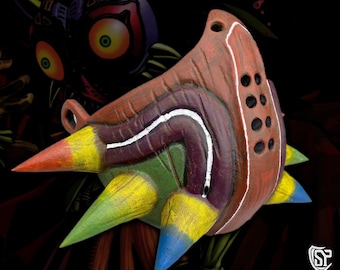 Majora Half Mask Face Shell - Zelda Mask