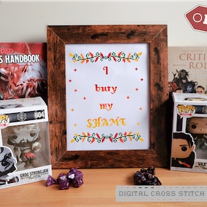 Critical Role Keyleth Vox Machina Inspired Quote PDF Digital Cross Stitch DND