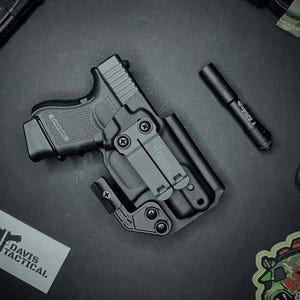Davis Tactical Inside The Waistband IWB Kydex Holster with claw For Glock 26/27