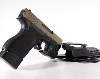 Davis Tactical Inside The Waistband IWB Kydex Light Bearing Holster with claw For Glock 43/43X/42 With TLR-6