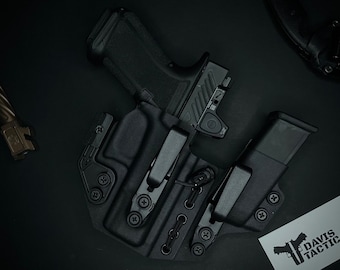 Davis Tactical-IWB Kydex Appendix Sidecar Holster For Glock 19/19X/45/23