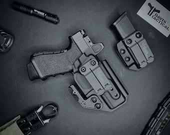 Davis Tactical Inside The Waistband IWB Kydex Holster with claw For Glock 19/19X/23/32/45