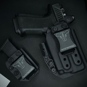 Davis Tactical Inside The Waistband IWB Kydex Light Bearing Holster with claw For Glock 19/23/32 With Olight Mini 2