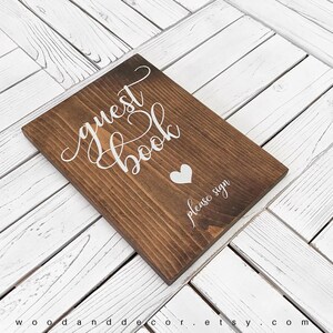 Guest Book Sign, Wedding Signs, Wedding Decor, Rustic Wedding Decor, Wood Signs, Wedding Ideas, Wedding, Rustic Signs image 2