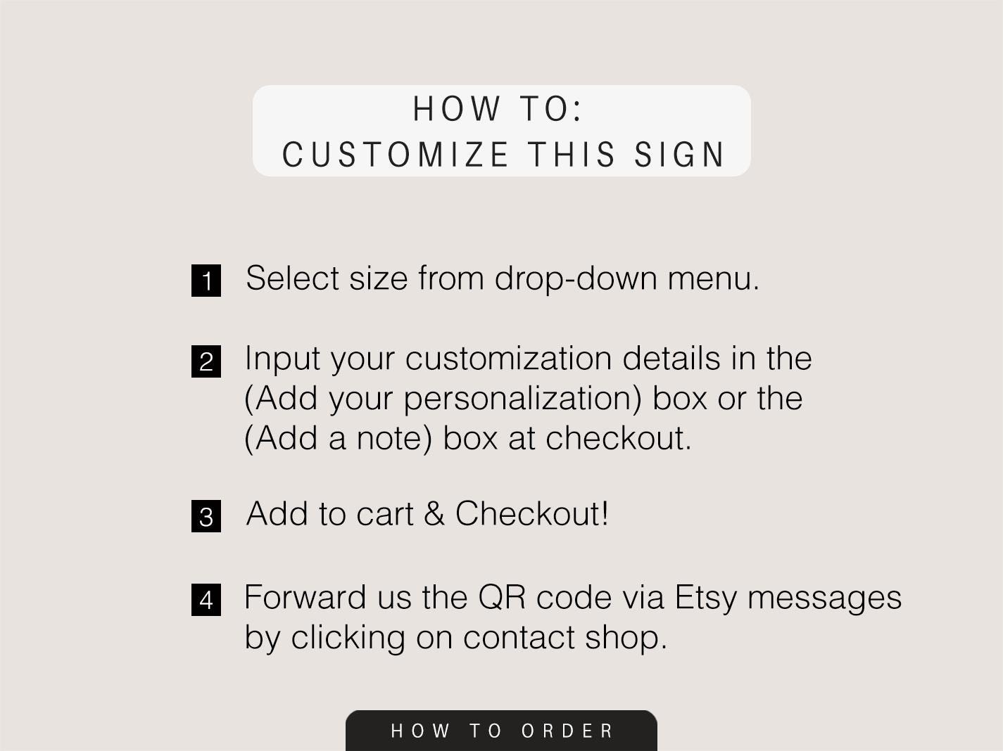 Custom Metal Sign, QR Code, Outdoor Sign, Custom QR Code Sign, Metal ...