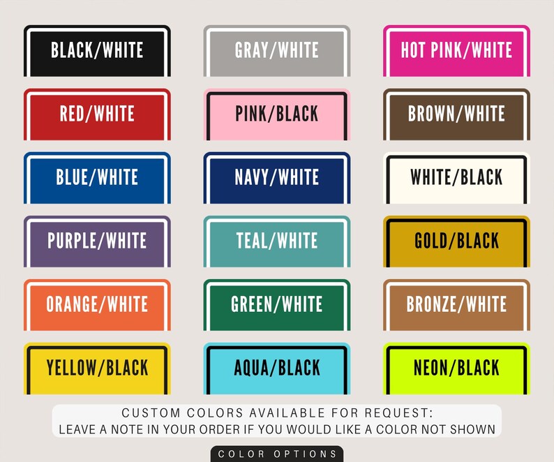 Custom Sign for Wall, Personalized Signs, Many Fonts and Colors ...