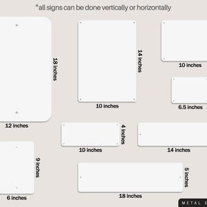 Aluminum Sign, Custom Sign, Custom Metal Sign, Personalized Sign, Man Cave Sign, Parking Sign, Outdoor Sign, Business Sign, Warning Sign immagine 2