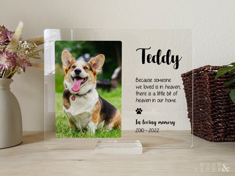 Personalized Pet Gift Memorial Gift in Loving Memory Pet Etsy