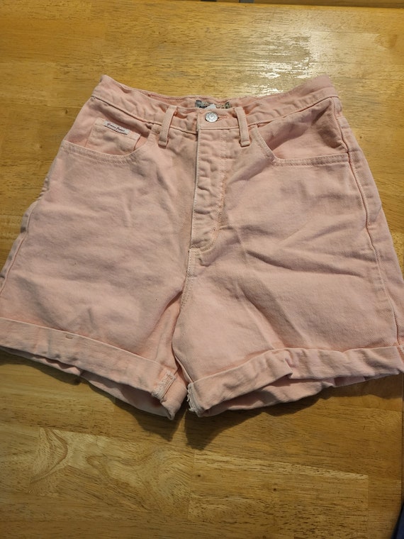 Vintage Guess Jeans Women's Shorts peach 28 inch … - image 1