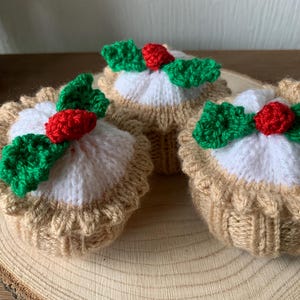 Hand Knitted Mince Pie Terry's Chocolate Orange Cover