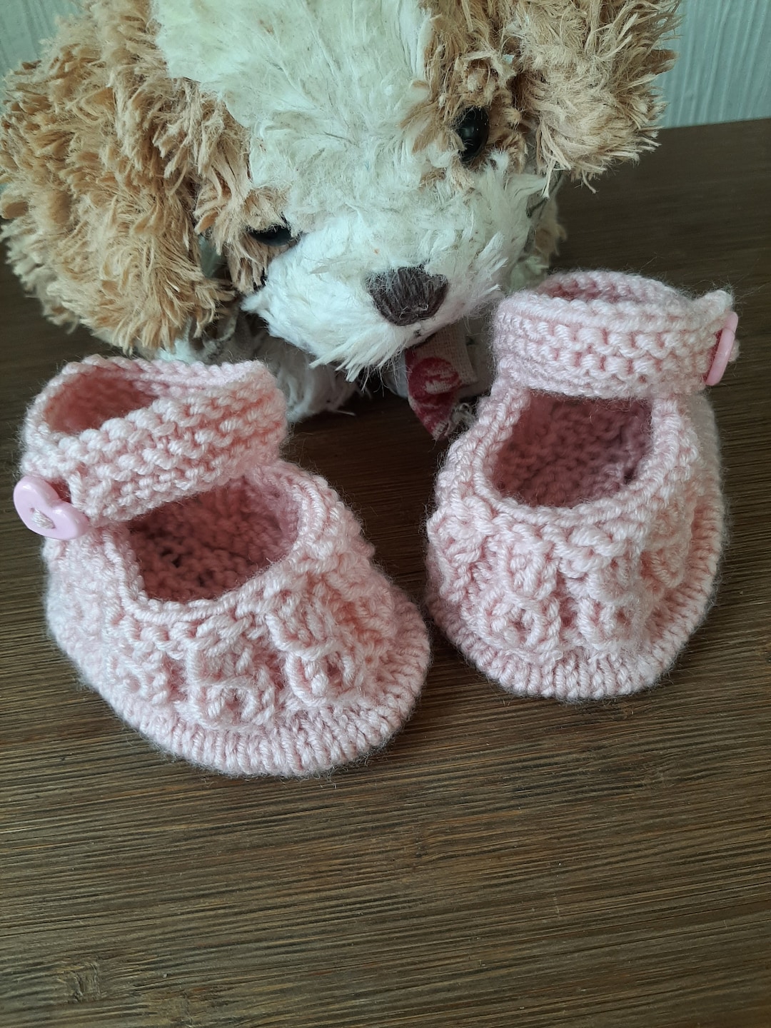 Baby Knitted Shoes Preemie Upto 6 Months Reborn Doll 22 Etsy