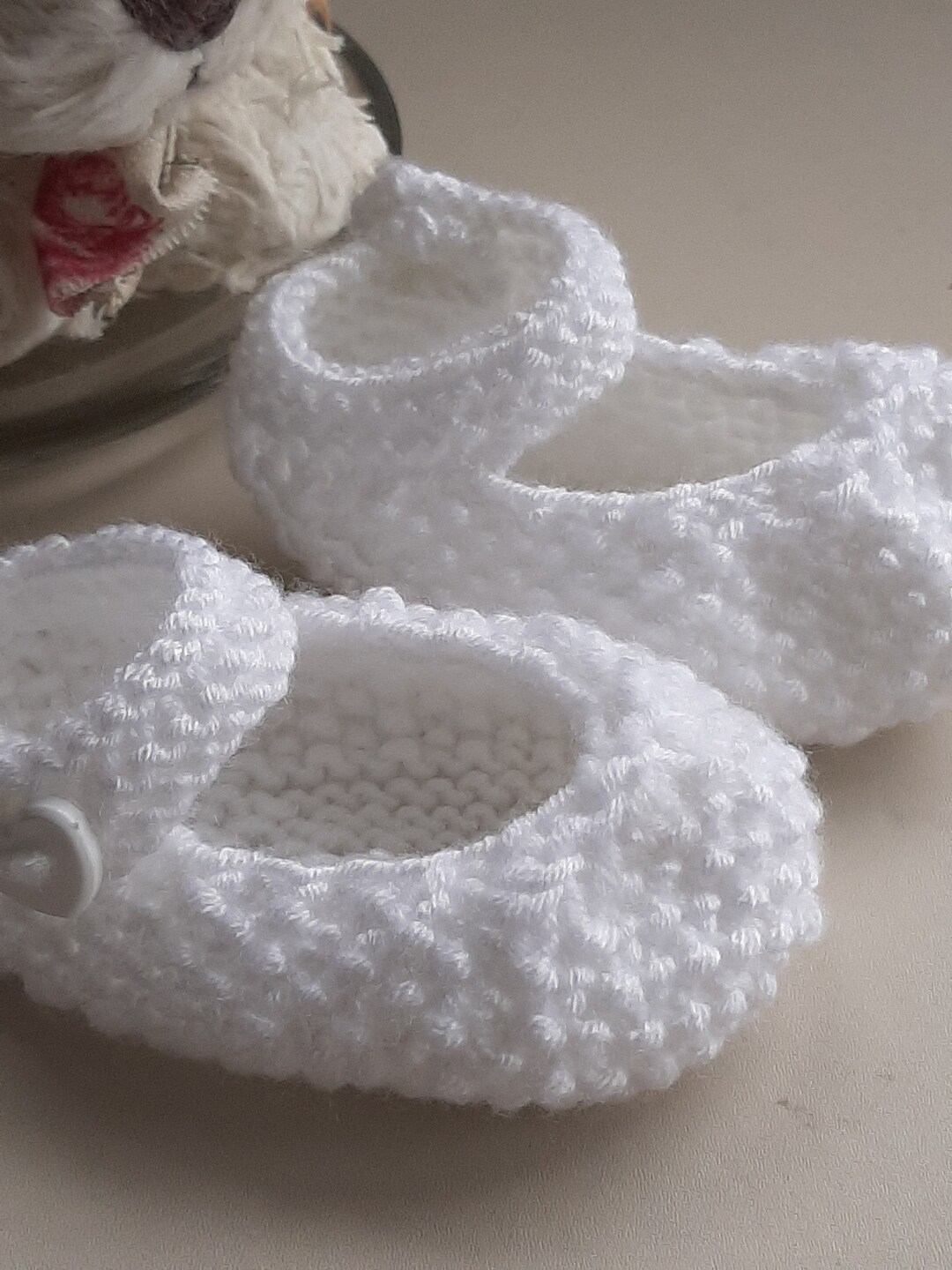 Hand Knitted Baby Shoes - Etsy UK