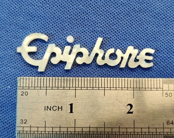 2 pcs Epiphone vintage 60's style MOP mother of pearl pearloid inlay logo for headstock