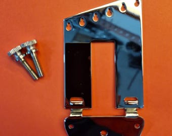 6-string trapeze tailpiece reinforced bracket for Rickenbacker + 2 Strap bolts