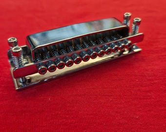 12-String Bridge Replacement with baseplate and cover For Rickenbacker