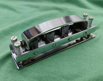 4-String Bridge Replacement With Baseplate And Cover For 4005 Rickenbacker Bass