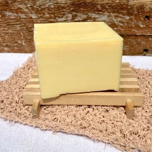 Barres de savon à vaisselle écologiques, savon à vaisselle zéro déchet, pain cube longue durée de 5,5 oz, ensemble de lavettes et porte-savon image 7