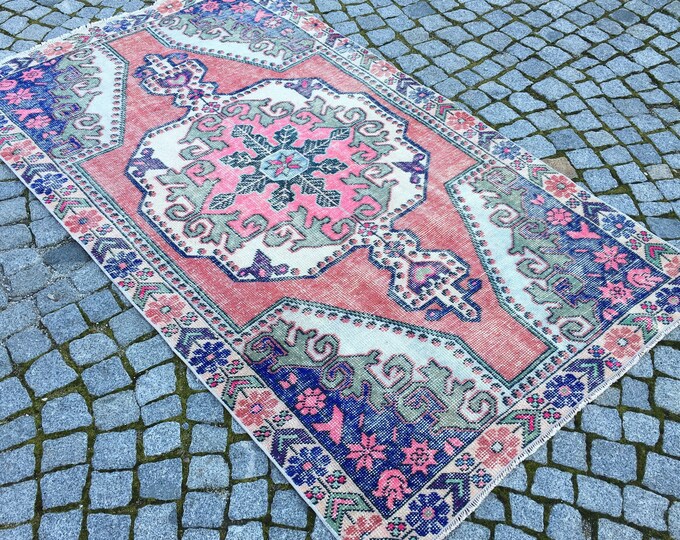 Area Rug,Vintage Rug,Oushak Rug,Boho Rug,Farm House Rug,Bohamian Rug,Azteck Rug,Turkish Rug,Home Living Room Rug,Home Decor Rug,Floor Rug,