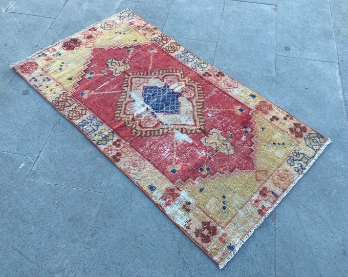 Vintage Turkish Muted Colors Decorative Rugs. Oushak Area Rug, Vintage Area Rug, Home Decor Area Rug, Turkish Oushak Rug, Handmade Area Rug