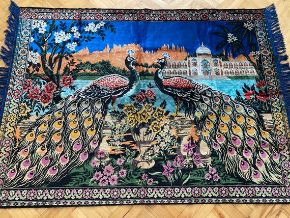 Peacock Tapestry Cummerbund Peacock Tapestry Cummerbund